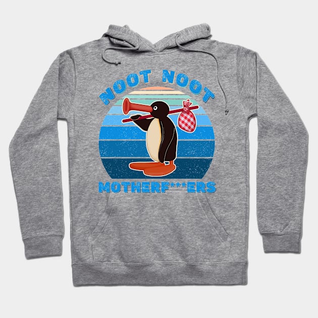 Noot Noot Pingu Hoodie by Green Splash